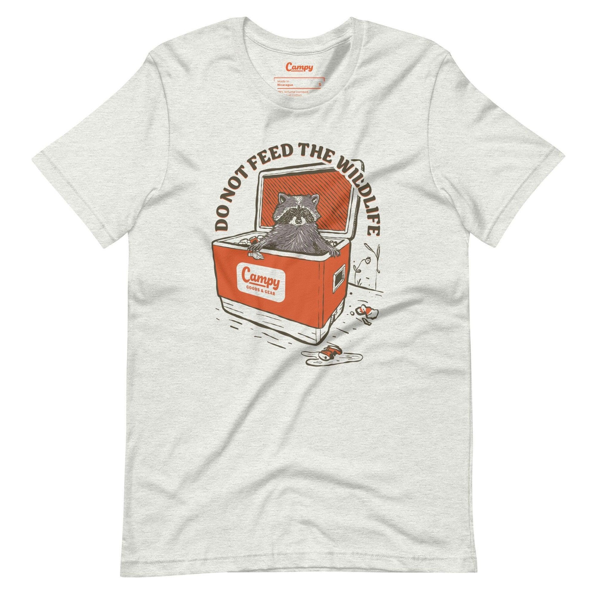 Do Not Feed the Wildlife Adult Tee - Campy Goods and Gear