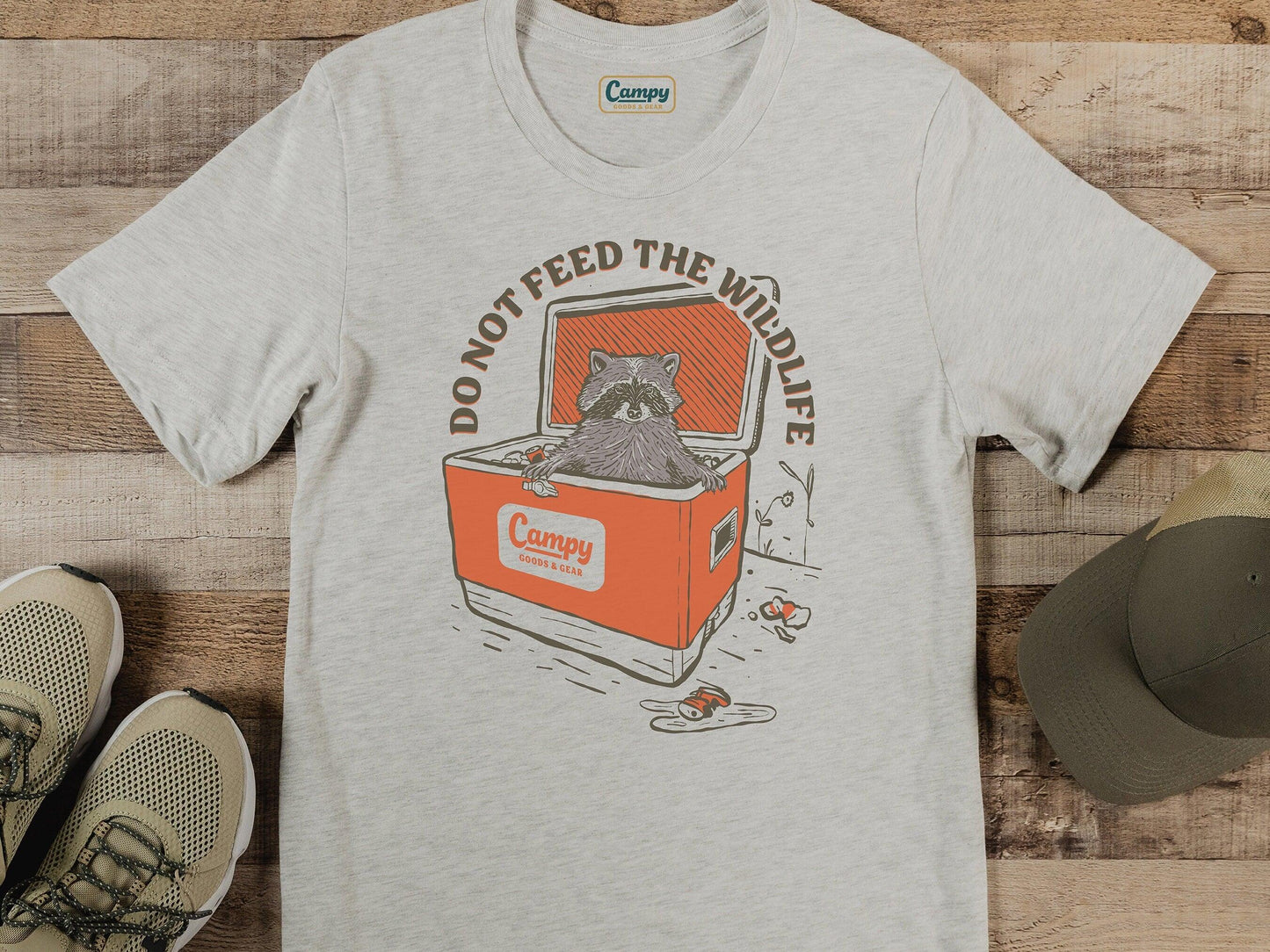 Do Not Feed the Wildlife Adult Tee - Campy Goods and Gear