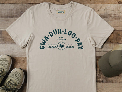 GWA•DUH•LOO•PAY Tee - Campy Goods and Gear