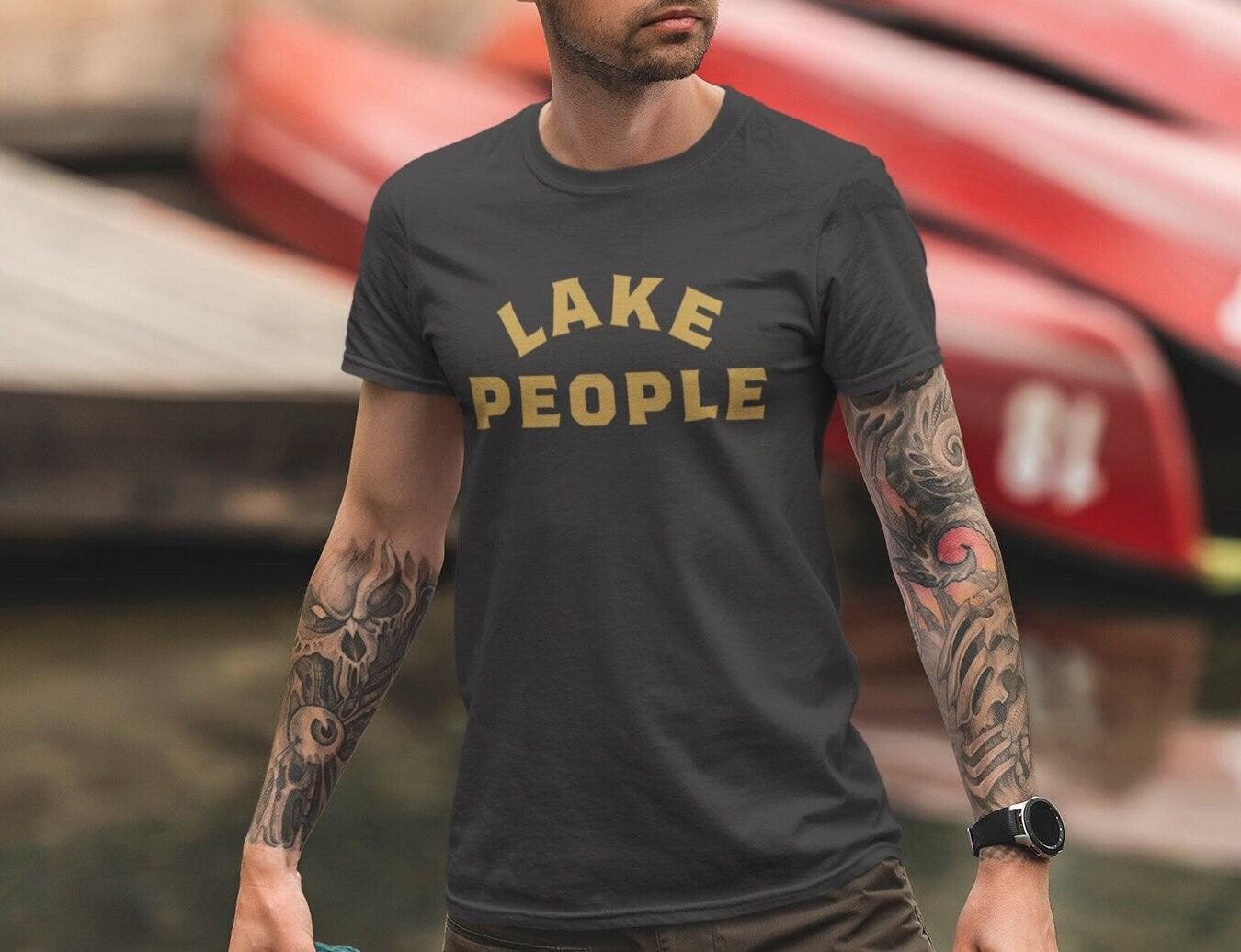 Lake People Tee - Campy Goods and Gear